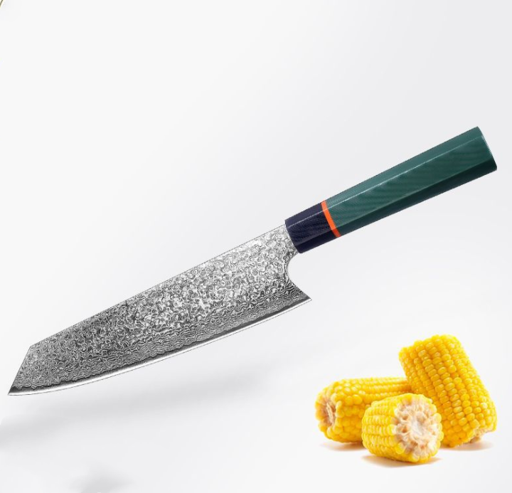 Coltello da chef Bunkabocho, acciaio inossidabile, coltello da cucina Damasco