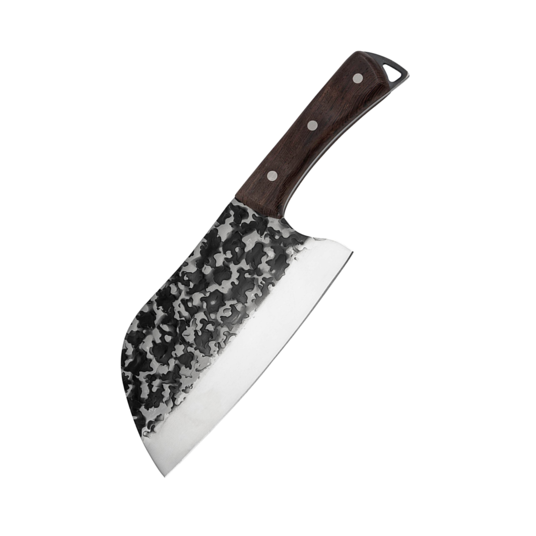 Mannaia Kiritsuke Professionale - Acciaio Inox e Manico in Legno